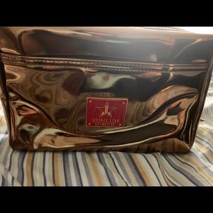 Brand New Jeffree Star Cosmetics Bronze Makeup Bag